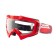 Cross -cross Ariete Adrenaline Primis Plus 2022, red, transparent lenses, antifog