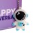 School Penal on a zipper, with a suspension, "Cosmos", mix