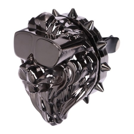 A fragrant for a car to a difflex, lion, chrome, plastic, sweet orange