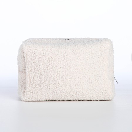 Lightning cosmetic bag, Textura, white color-4