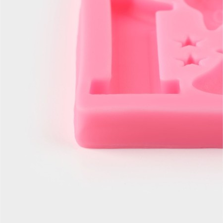 Mold "Milk tooth", silicone, 10.3 × 6.5 × 1.1 cm, color mix-3