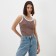 T -shirt female Mist R.M, beige