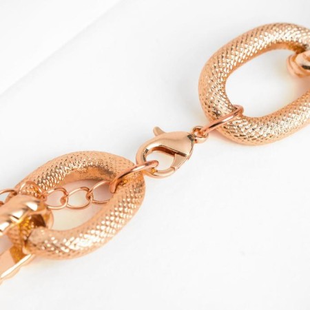Necklaces "chain" voluminous ovals, color gold, l = 45 cm-1