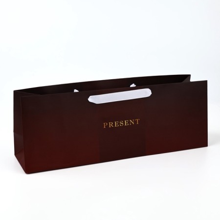 A package for a bottle horizontal "Gift", 36 × 10 × 13 cm