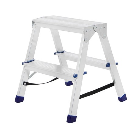 Tundra ladder, aluminum, bilateral, 2 steps, 430 mm