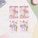 Set of mini -postcard "wishes - 1" craft, 40 pieces, 5 x 7 cm