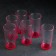 A set of glasses "Jam", 230 ml, 6 pcs, color mix