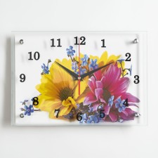 Carty clock is wall-mounted, interior 