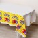 The single tablecloth “Happy Birthday”, gifts, 180x137 cm