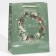 Laminated vertical "New Year's Wreath", MS 18 x 23 x 8 cm, New Year