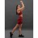 TOP sports female, size XS, burgundy color