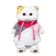 Soft toy "Lee in a multi-colored sweatshirt", 24 cm