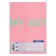A5 sketchbook, 80 sheets "Blooming hydrangea", solid cover, matte lamination, pink unit 80 g/m²