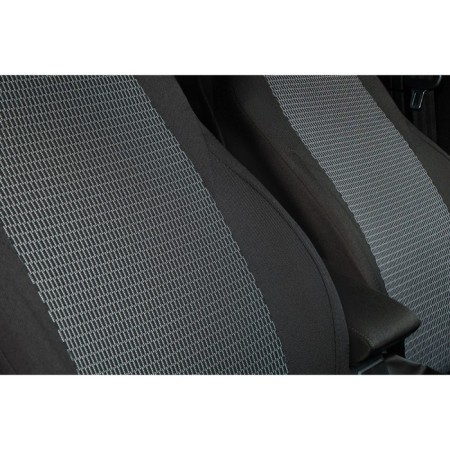 Auto-Cherkhly for Skoda Octavia A7, Restyling, (without an armrest), 2017-2020, jacquard, set-2