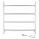 Electric Implementer Indigo ARC, 500x500 mm, hidden installation, white