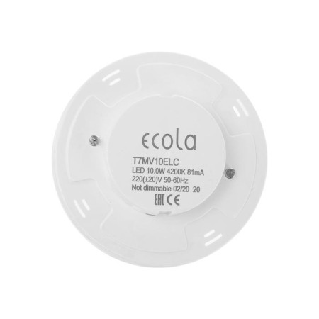 LED LED ECOLA, GX70, 10 W, 4200 K, 111x42 mm, daytime white, matte glass-1