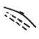 Autovirazh wiper brush "AV-255", 18 "/450 mm, frameless, AV-001817