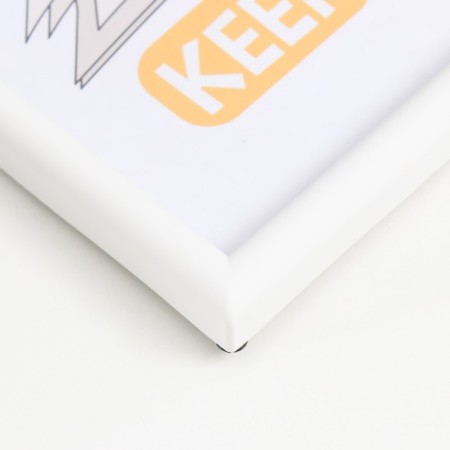 Photo frame plastic 21x30 cm 4 series, white-2