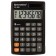 Brauberg PK-865-BK pocket calculator, 8-bit, 120 x 75 mm, double power, black