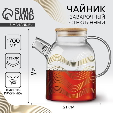 Teapot "Geometry", 1700 ml