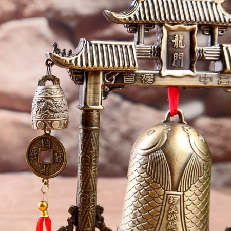 Bell-hong metal "Dragon" 21.5x22x5 cm-5