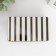 Casket Metal Rectangular "Gold Patterns on a Chash/White" mix 6.5x11.5x4 cm