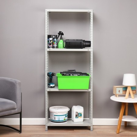 Metal rack, MS 1500x750x400, 4 shelves-2