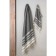 Set of Arya Home Diamond, 480 g, size 38x68 cm, 2 pcs, color gray.