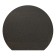 The sheet is tributary, round, antique bronze, steel 1.2 mm, 90 x 80 cm