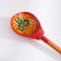 Spoon "rubella", salad, 6 × 21, Khokhloma