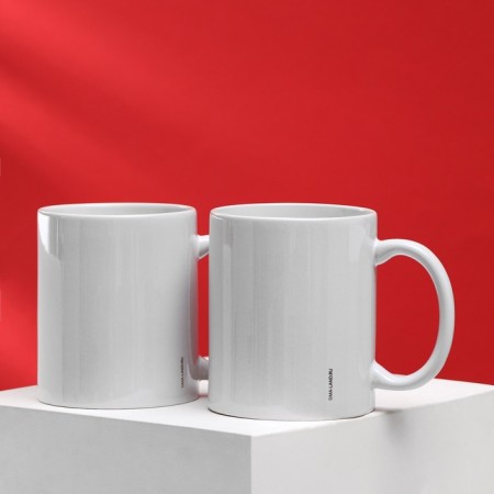 A set of mugs for two “mom is resting, dad drinks”, 2 circles, 320 ml-2