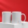 A set of mugs for two “mom is resting, dad drinks”, 2 circles, 320 ml