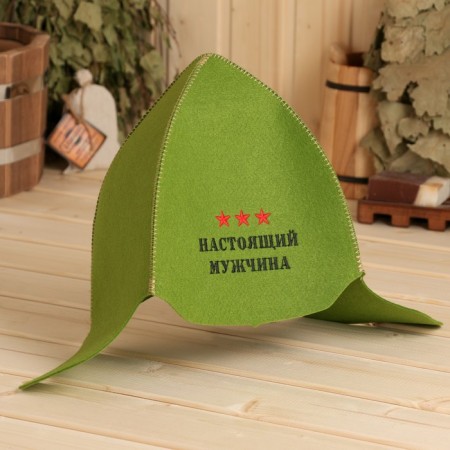 Bathroom hat "Budenovka. Real man" Ecofeter