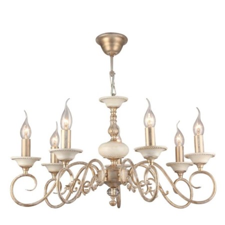 Maytoni ARM337-07-R, 7HE14, 60W, 66x66x87 cm, cream color with gold-1