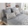 Set, size 230x250 cm, 160x220 cm - 2 pcs, 50x70 cm - 2 pcs, 70x70 cm - 2pcs