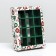 New Year. Box for 12 sweets "New Year's Pattern", 19 x 15 x 3.6 cm, confectionery packaging