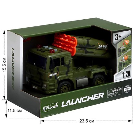 Truck Inertial "Rockets", 1:20, Light, Sound-5