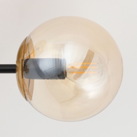 Ceiling chandelier Citilux "Pamela" CL144145, 4x40W, E14, colorful color-3