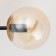 Ceiling chandelier Citilux "Pamela" CL144145, 4x40W, E14, colorful color