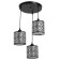 Lamp Bayerlux 1954/3bk E27 40W Black 29x29x22-122 cm