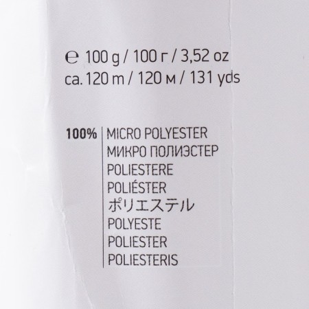 Yarn "Dolce" 100% micropoliester 120m/100g (776 bl. Lilac)-4