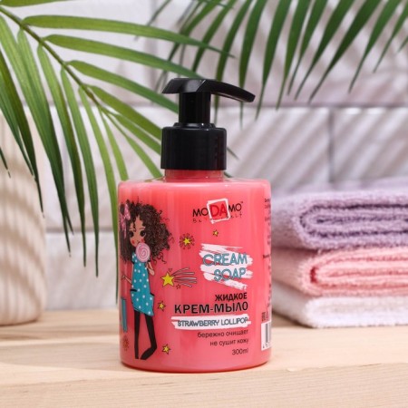 Liquid cream-soiled strawberries with cream, Modamo, 300 ml