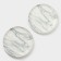 Набор тарелок десертных фафрфоровых Magistro Real Marble, d=21 см, 2 шт