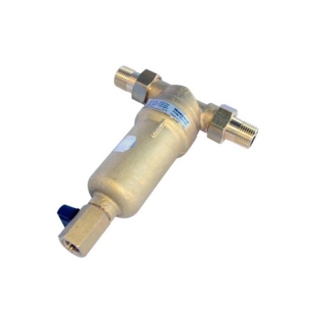 Filter T-shaped Honeywell brass FF06, 1/2 ", PN25 r/r 80C, drain crane, FF06, -1/2" Aambru 708663-1