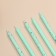 Candles for the cake "Brilliant party", 10 pcs, blue