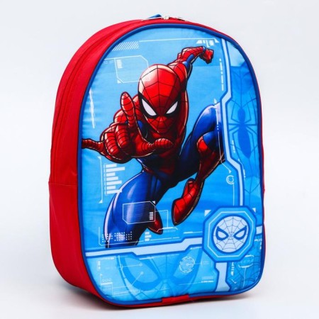 Baby backpack, lightning department, 21 cm x 9 cm x 26 cm "Super-Men", man spider