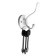 Furniture hook Cappio Grace, two -rod, white