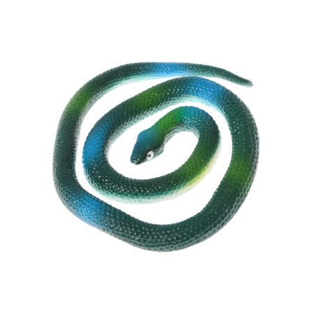 Fun "viper", rubber, 70 cm, dark green color-5