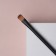 Makeup brush, 13.5 (± 1) cm, black color