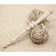 Spindle for spinning, linden, 30 cm